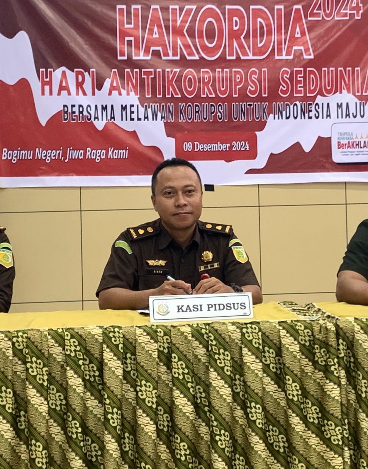 Rinto, SH (FOTO: UJANG SUGANDA/RADAR PALU).