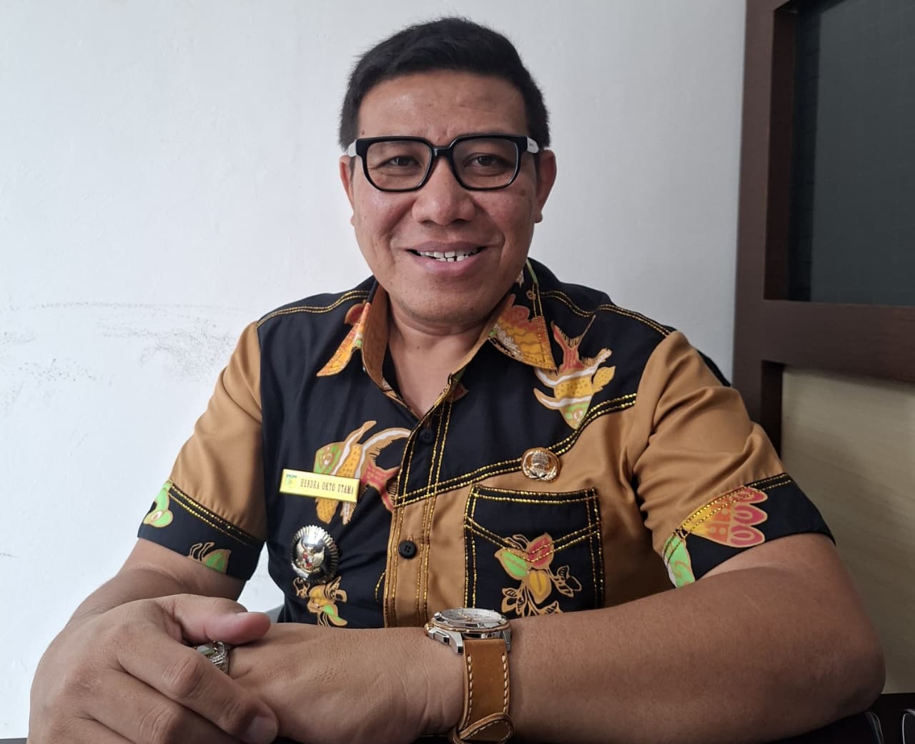 Camat Tawaeli Hendra Okto Utama