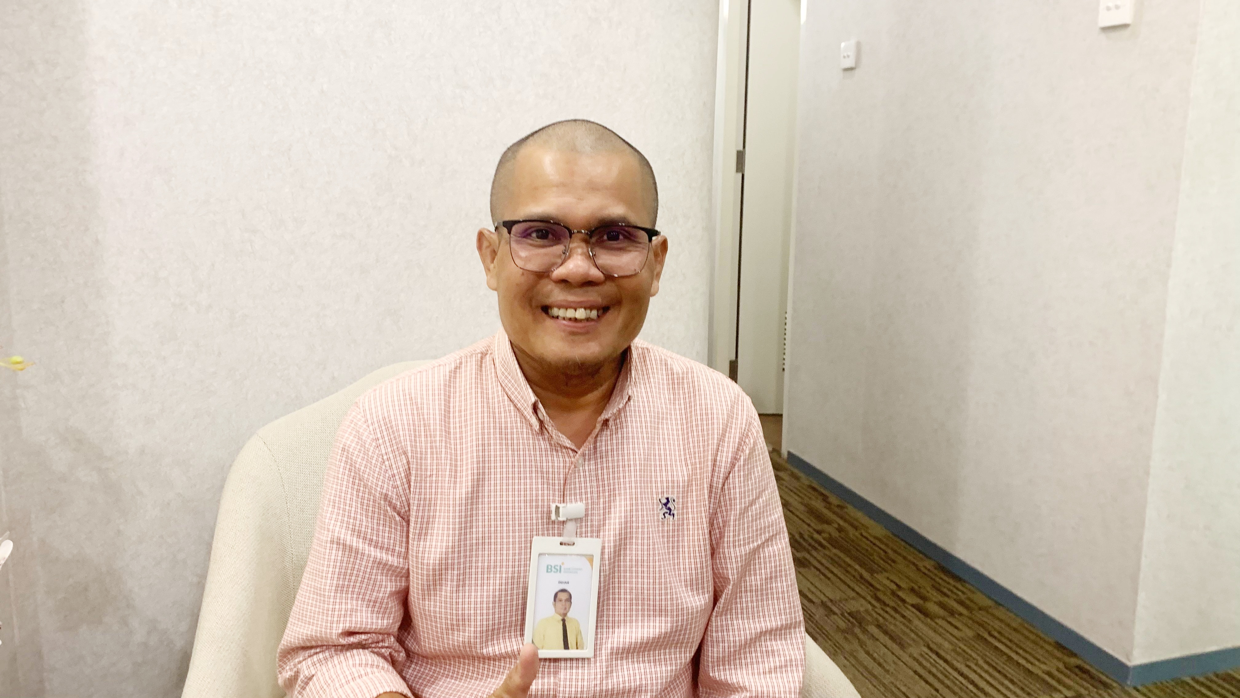 Manager Mikro dan Pawning BSI Area Palu, Inhar Ramli.