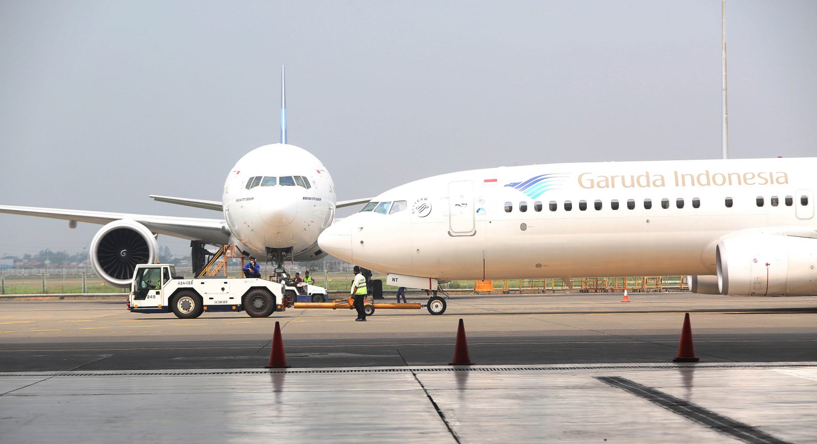 Ilustrasi Garuda Indonesia.