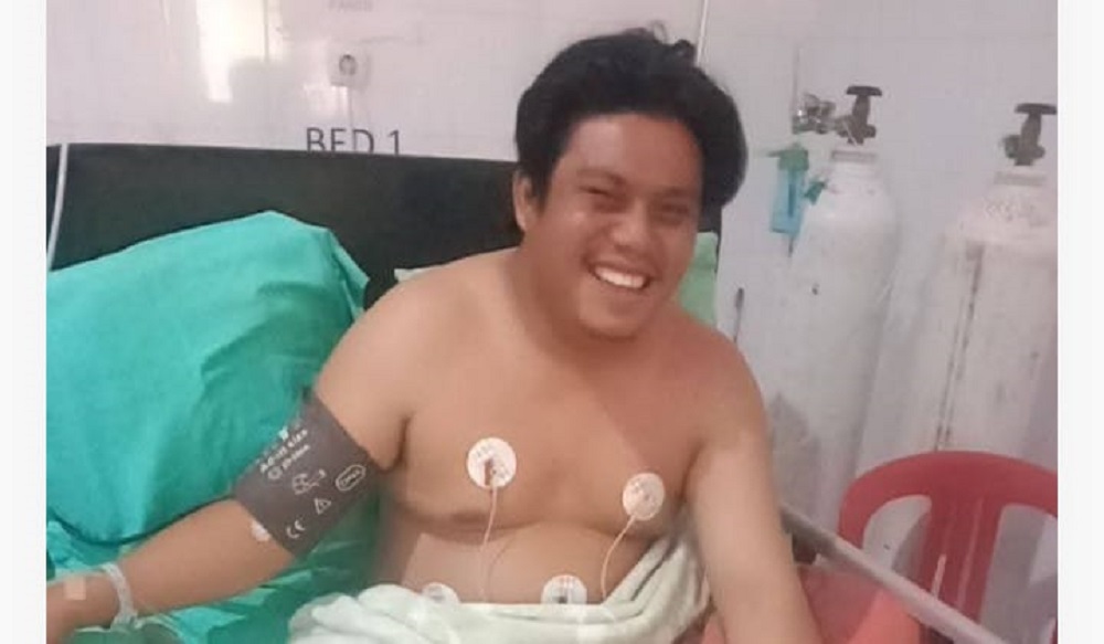 Almarhum Rudin pasien yang meninggal setelah usai operasi amandel di RSUD Kolonodale