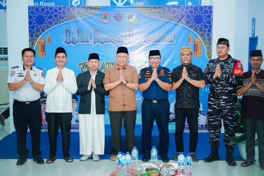 SILATURAHMI: Kantor UPP Kelas II Luwuk melaksanakan buka puasa bersama dengan Pemkabn Banggai, Selasa (3/3/2026).  