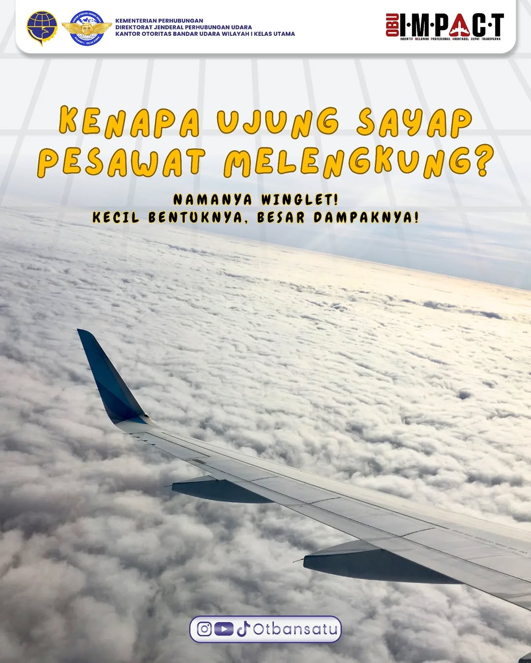 Winglet merupakan komponen vertikal kecil di ujung sayap pesawat yang dirancang untuk meningkatkan efisiensi aerodinamika.