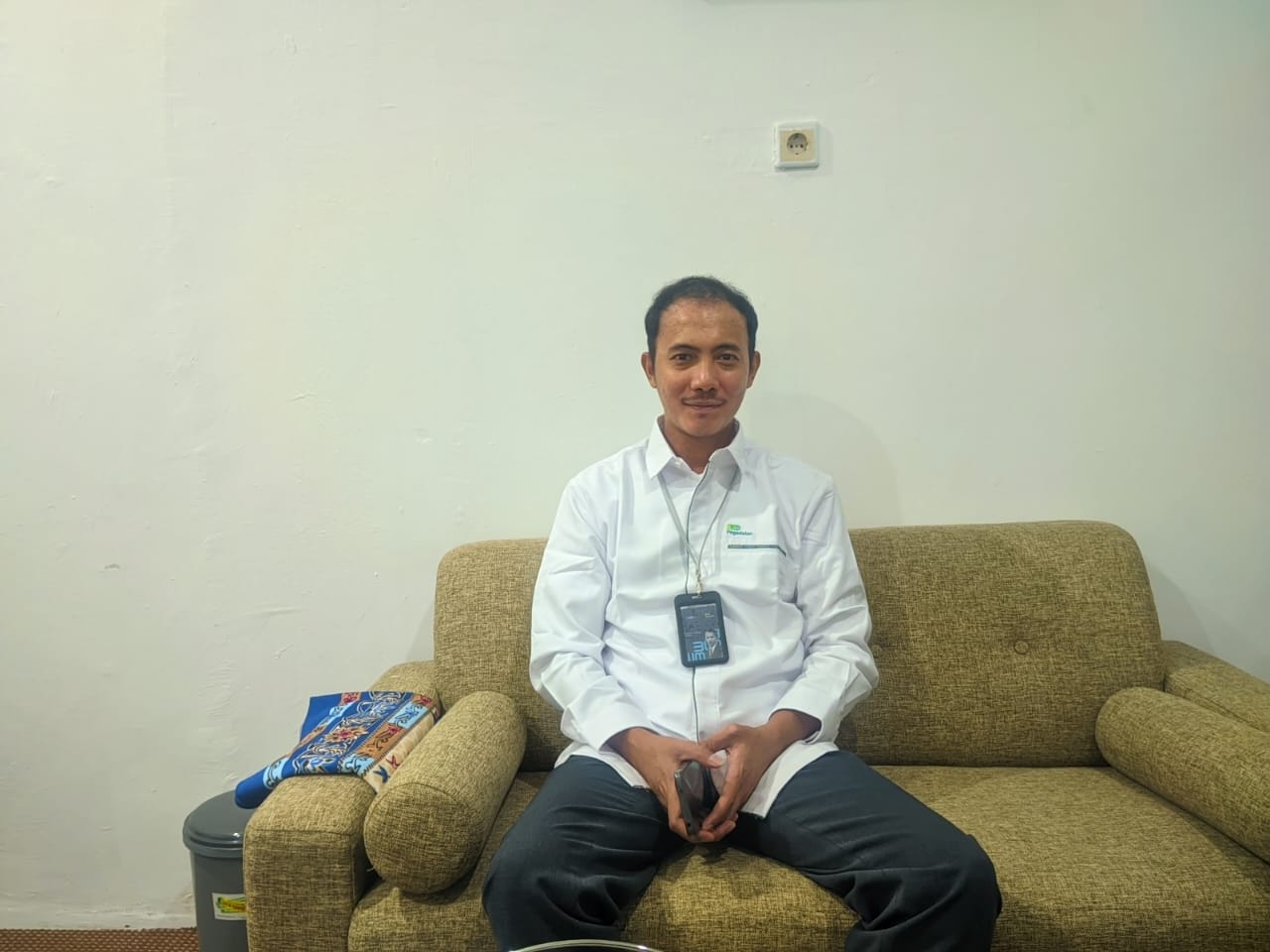 Michael Manopo (FOTO: RAHMAT FADHIL/RADAR PALU).