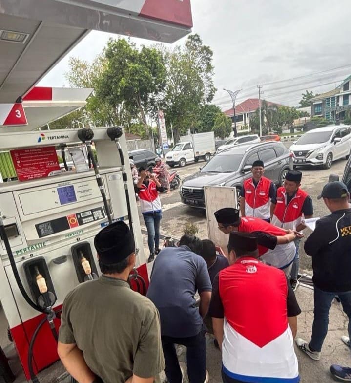 Pertamina Patra Niaga bersama Pemkot Palu melakukan sidak dan pengujian kualitas BBM di SPBU Mohammad Yamin jelang Idul Fitri 2026.
