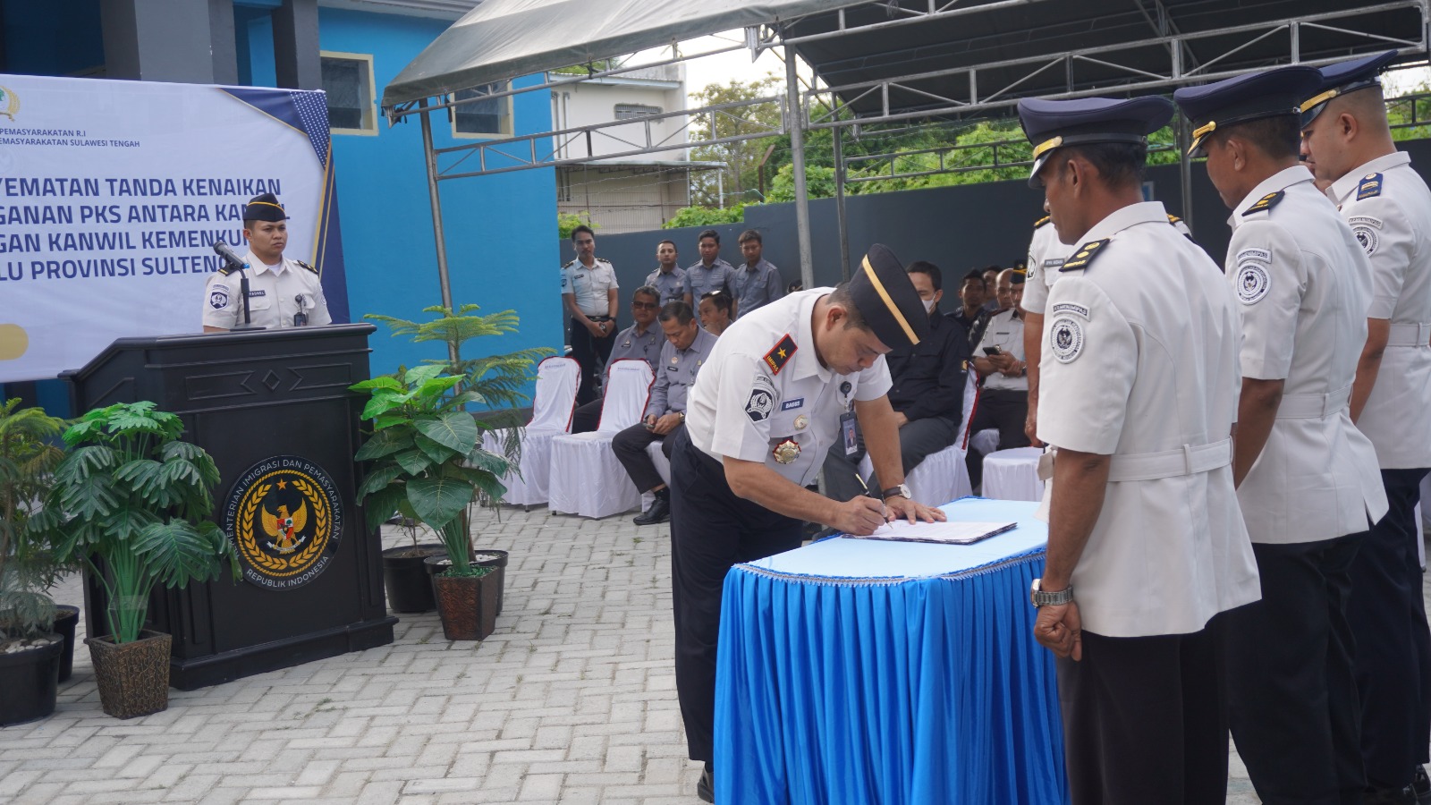 Upaya penguatan kinerja organisasi serta penyegaran kepemimpinan di jajaran pemasyarakatan.