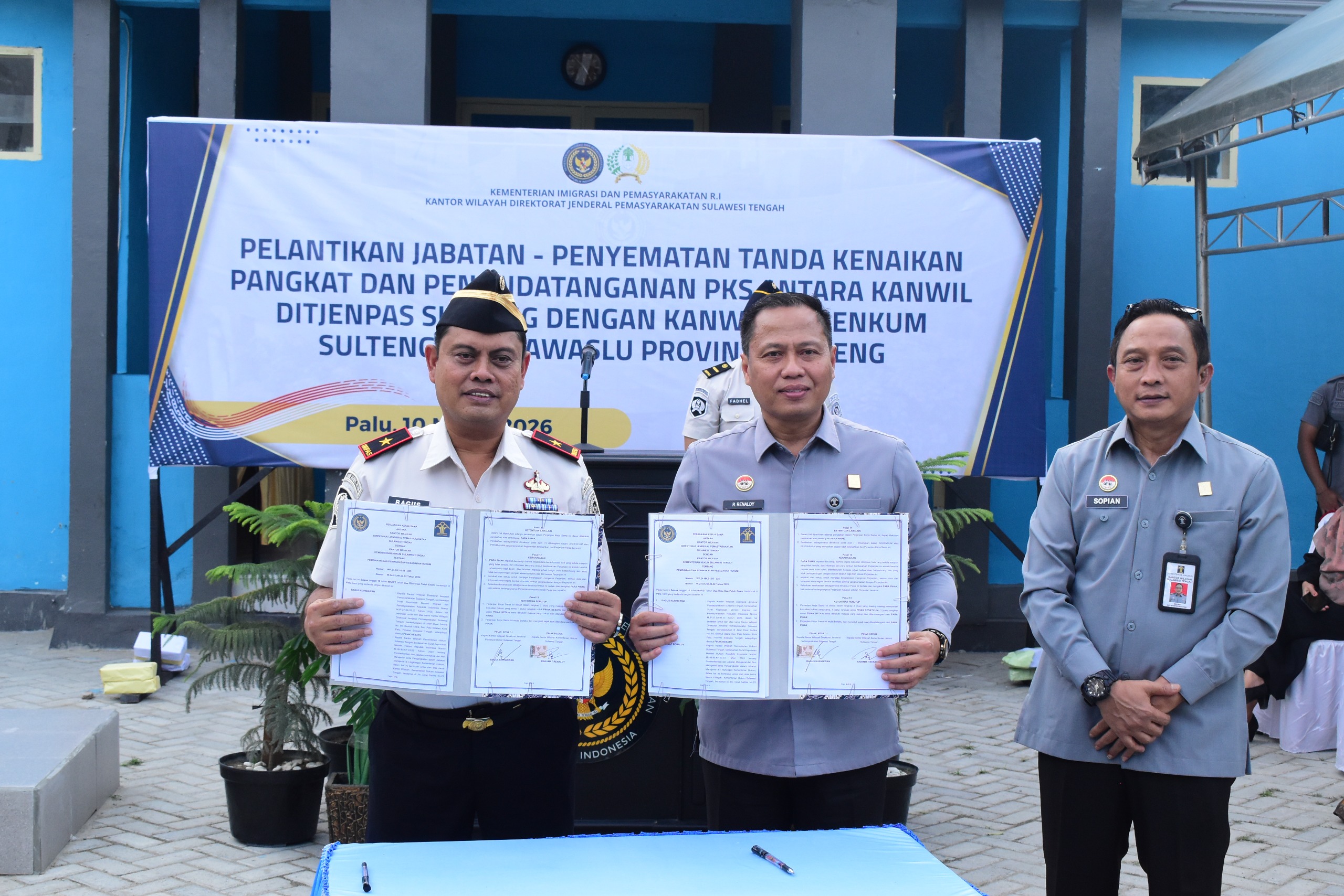 Momentum penting dalam memperkuat sinergi antarinstansi dalam pelaksanaan tugas pemerintahan di wilayah Sulawesi Tengah.