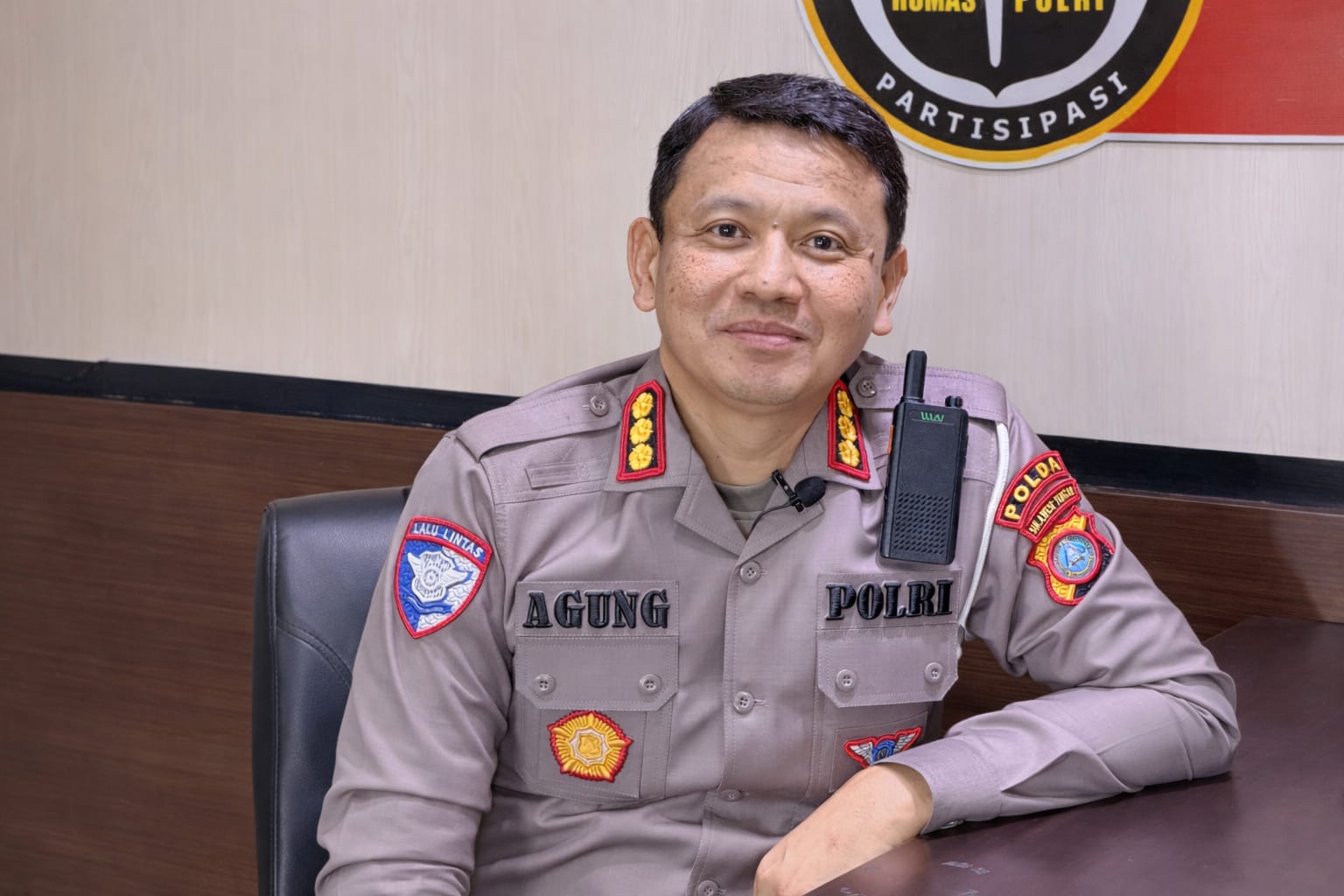 Direktur Lalu Lintas Polda Sulteng, Kombes Pol Agung Try Widiantoro.