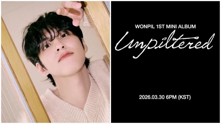 Potret dan cuplikan sound film poster Wonpil DAY6.&amp;nbsp; (Foto: Akun X resmi @day6official)