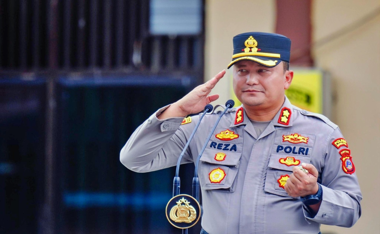 Kapolres Morowali Utara AKBP Reza Khomeini. (FOTO: ISTIMEWA/RADAR PALU)  