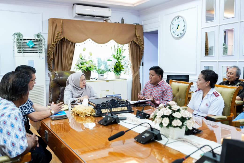 Pengurus BAMAG Sulawesi Tengah melakukan audiensi dengan Wakil Gubernur Sulteng Reny Lamadjido, di Palu untuk membahas kepengurusan baru periode 2026&ndash;2031.