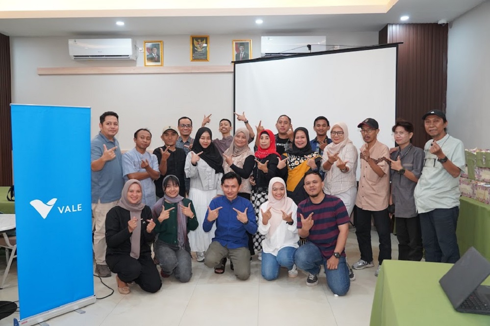 Buka puasa bersama PT Vale dan mitra media di Kota Palu, Kamis (12/3/2026)