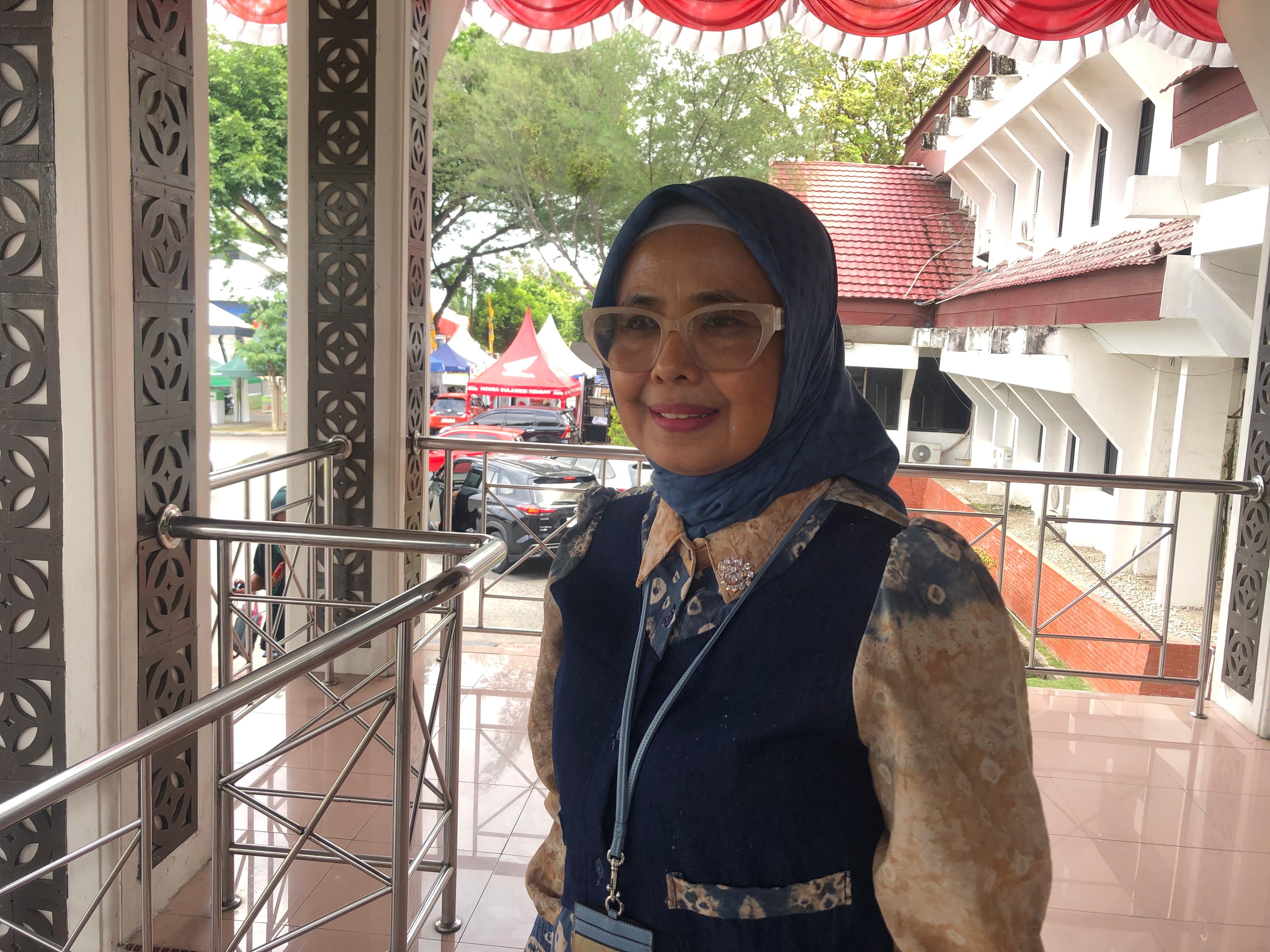 Kepala Disperdagind Kota Palu, Irmawati.