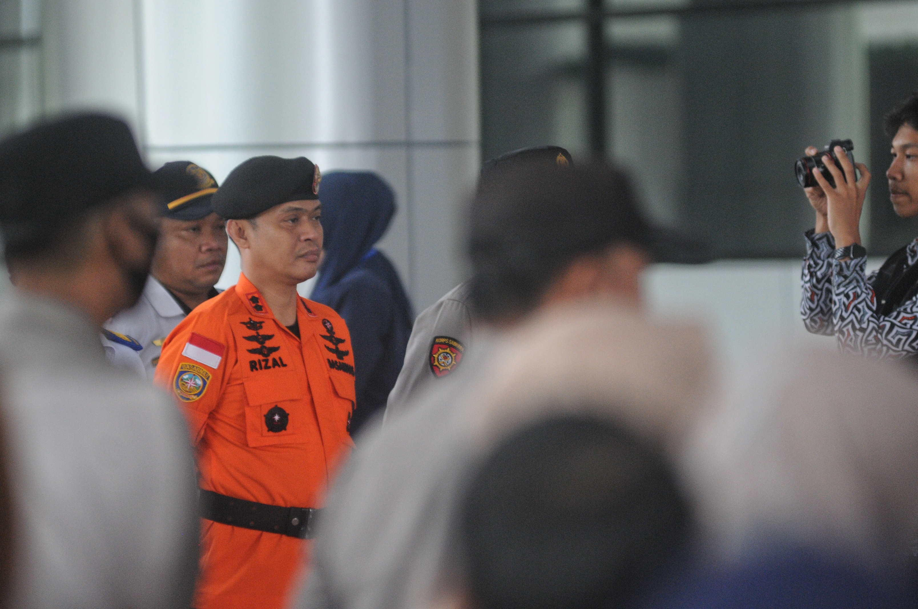Kepala Kantor Pencarian dan Pertolongan Palu, Muh. Rizal, turut hadir di Pembukaan Posko Angkutan Lebaran 2026 di Bandara Internasional Mutiara Sis Al Jufri Palu, Jumat (13/3/2026).