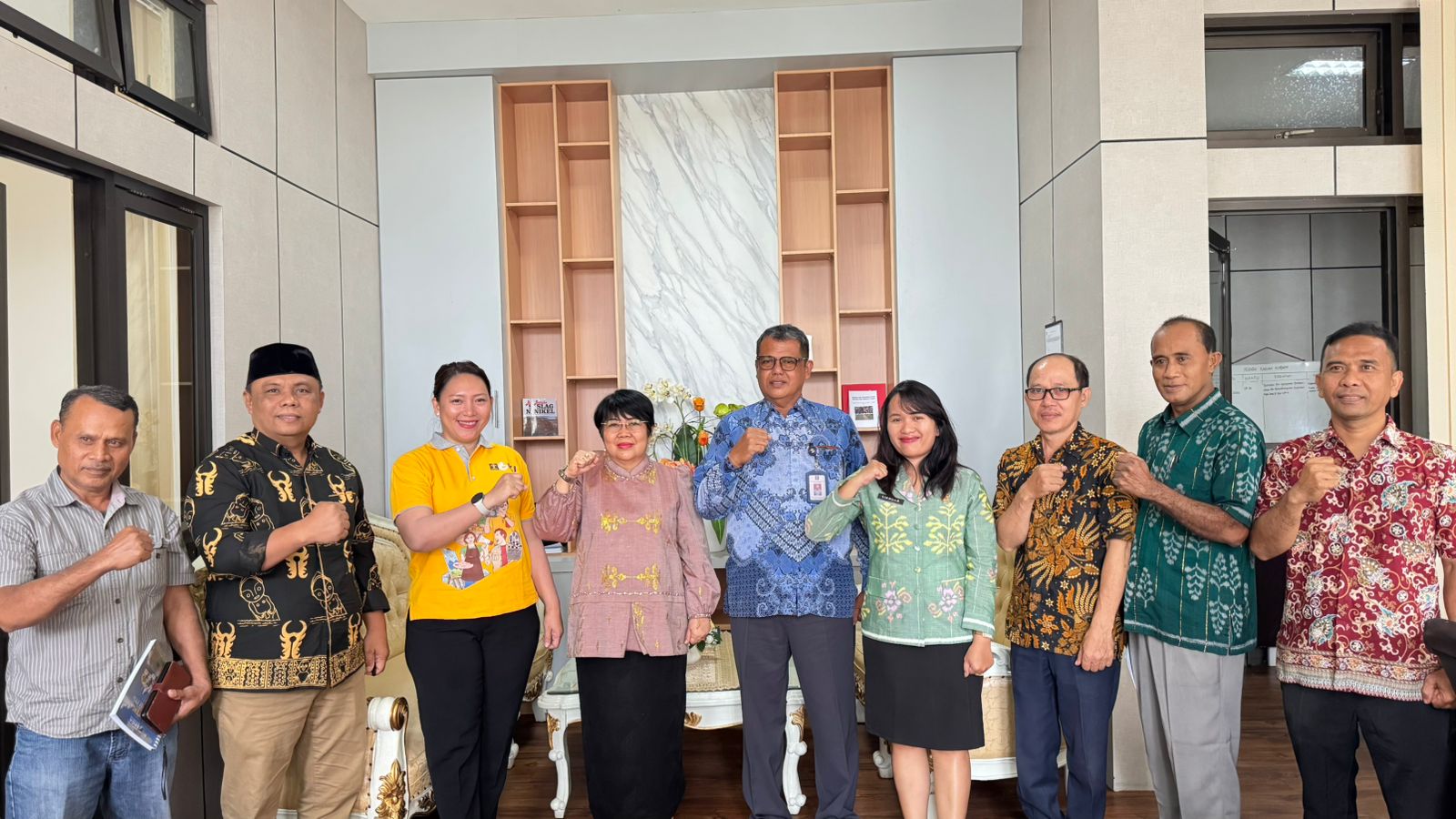 Kepala BRIDA Sulteng bertemu jajaran Kanwil Kemenkum Sulteng membahas pembentukan Sentra HKI untuk memperkuat perlindungan kekayaan intelektual daerah.