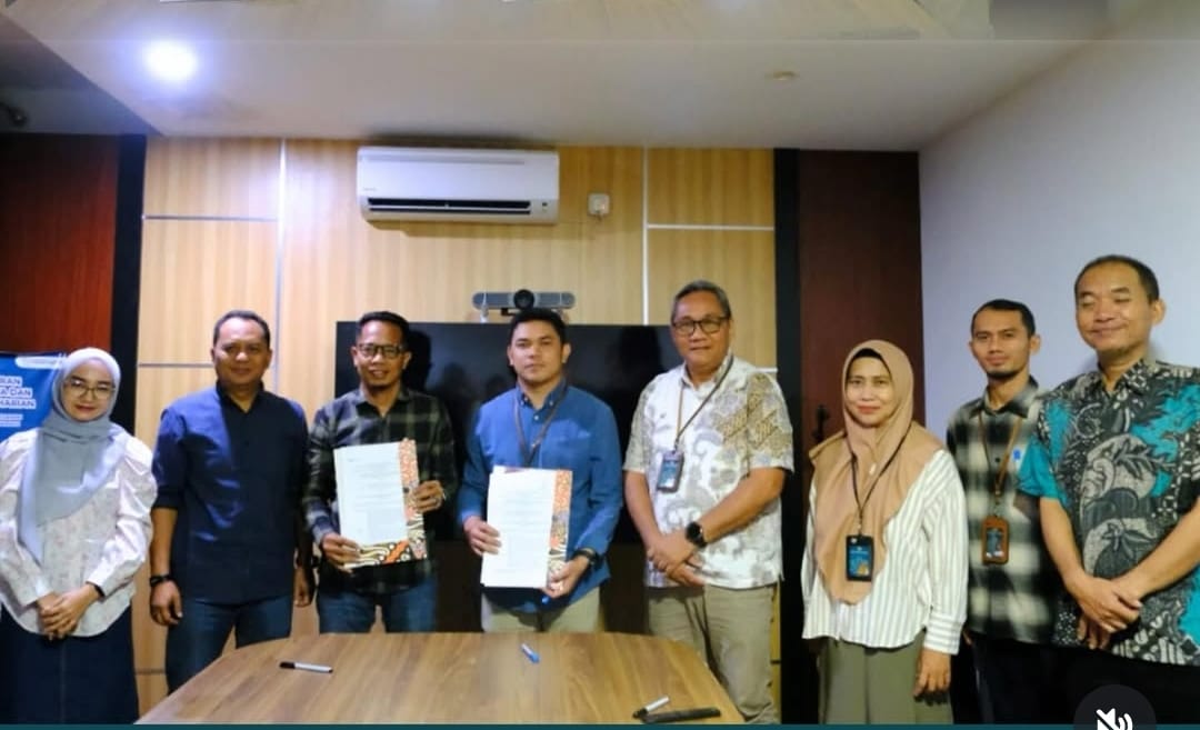 Penandatanganan kerja sama penyaluran Program BSPS 2026 antara BP3KP Sulawesi II bersama BRI dan BSI Cabang Palu untuk mempercepat bantuan rumah di Sulawesi Tengah.