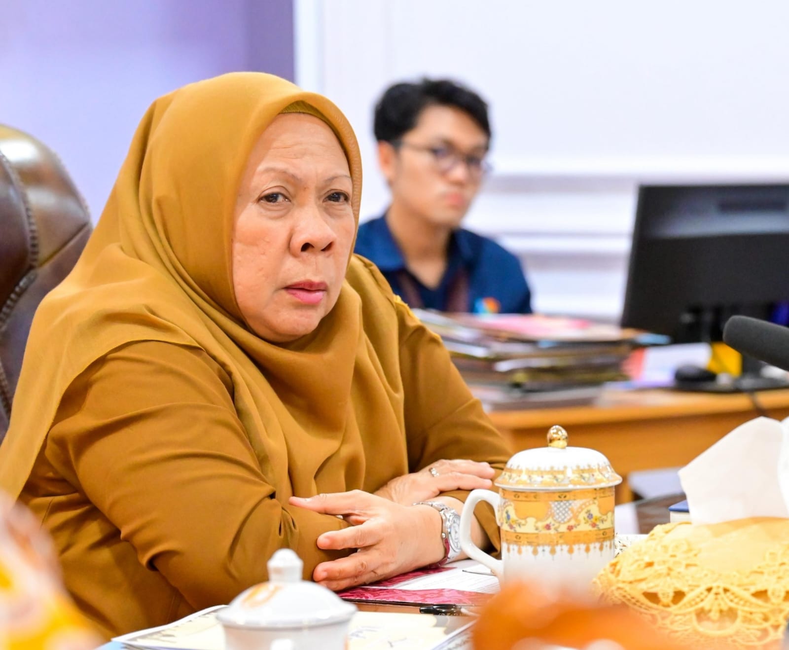 Wakil Gubernur Sulawesi Tengah Reny Lamadjido memberikan penjelasan terkait isu honor nakes Tolitoli yang disebut belum dibayarkan menjelang Idul Fitri.