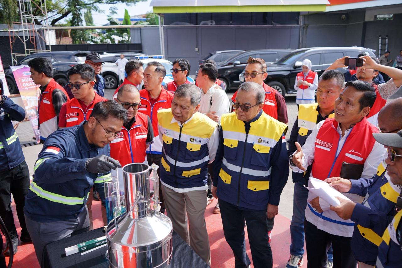 Peninjauan langsung kesiapan infrastruktur dan distribusi energi di Kota Makassar menjelang Idulfitri 1447 H.