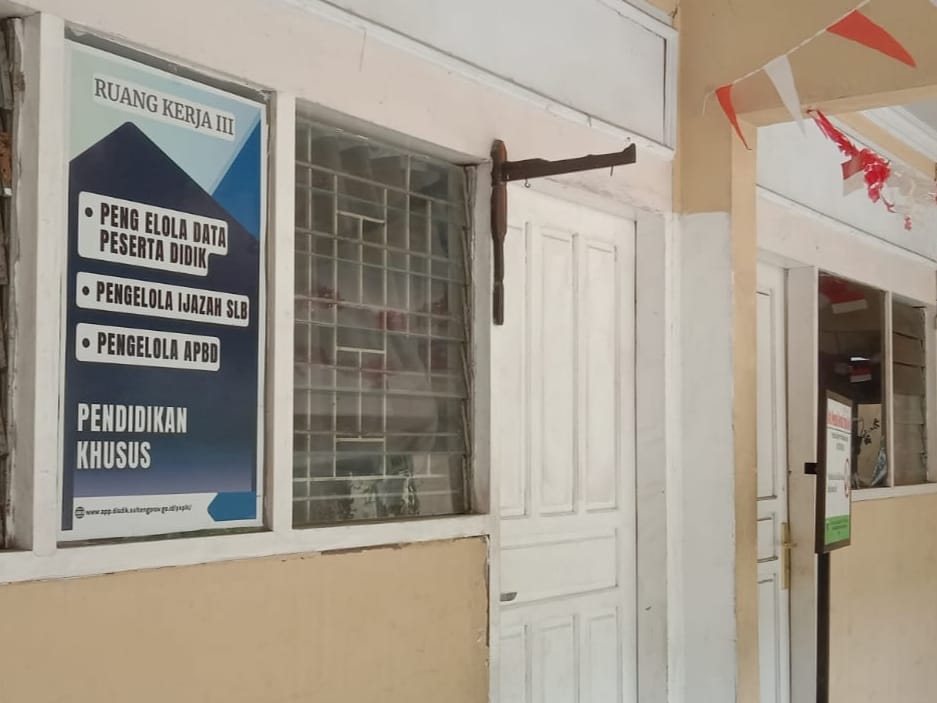Satu sekolah inklusi di Sulawesi Tengah. Hingga kini belum ada program beasiswa khusus disabilitas dari Pemprov Sulteng.