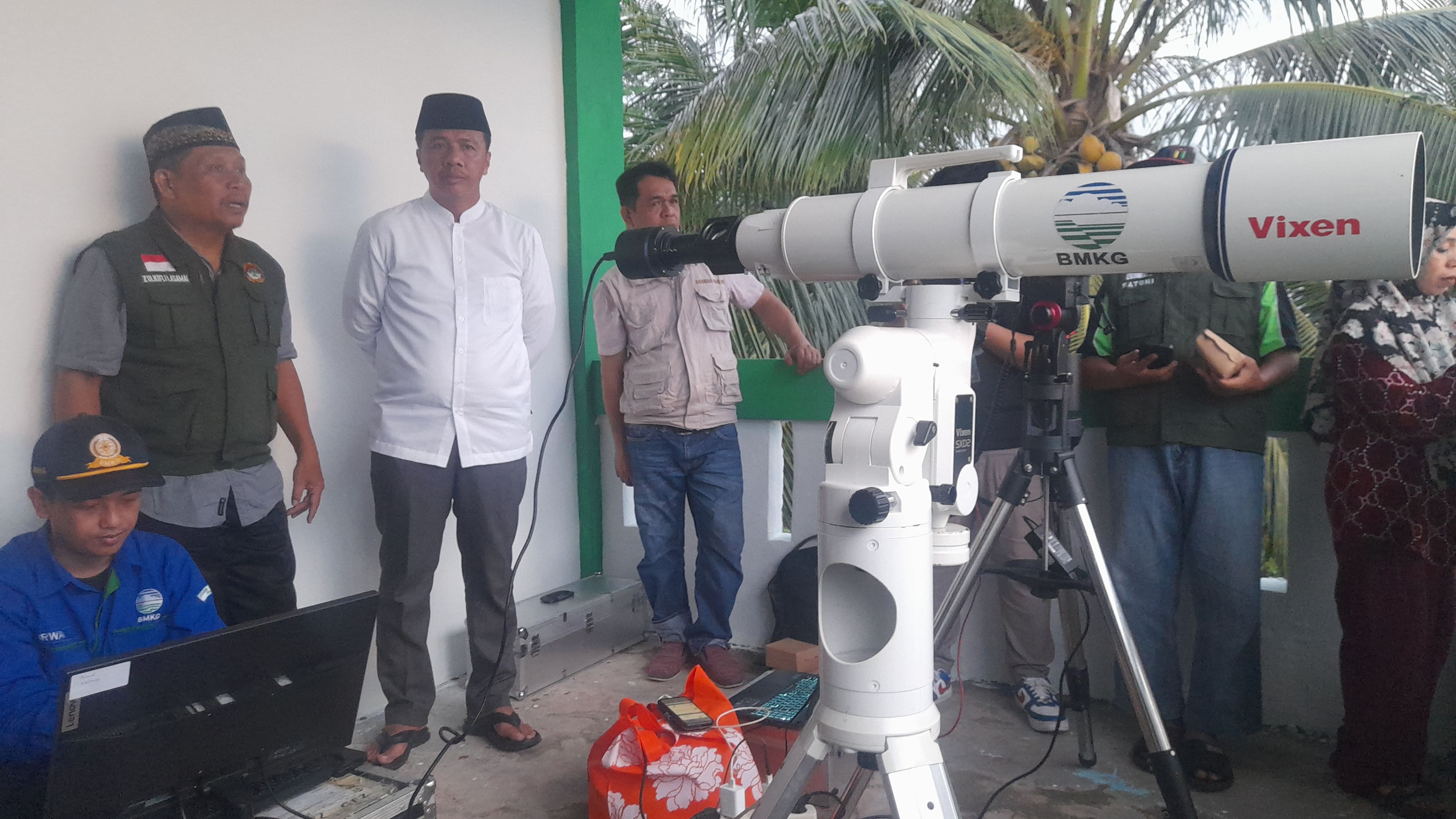 Gedung Observasi Hilal Kemenag Sulteng di Kabupaten Donggala.