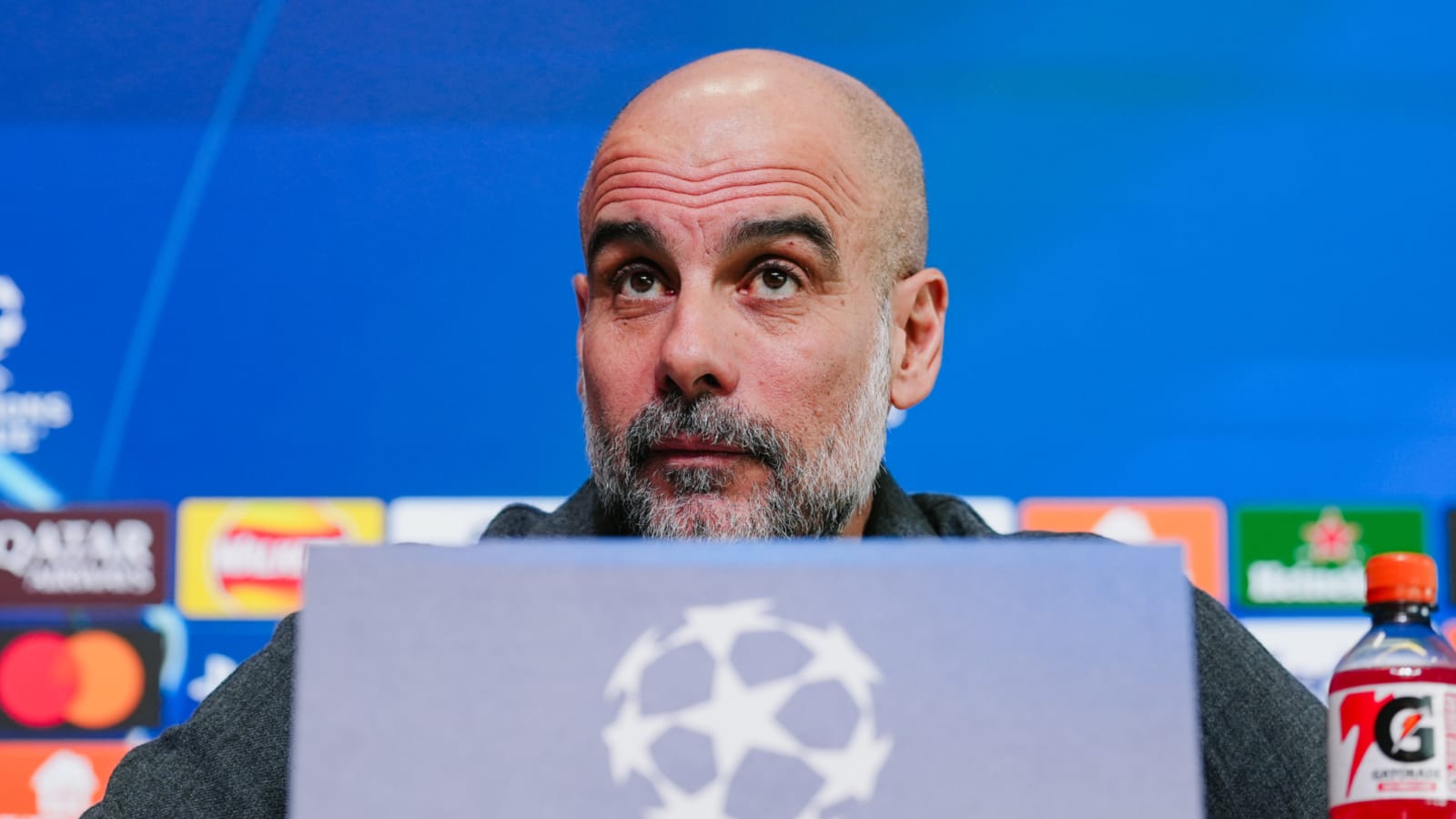 Pelatih Manchester City, Pep Guardiola.