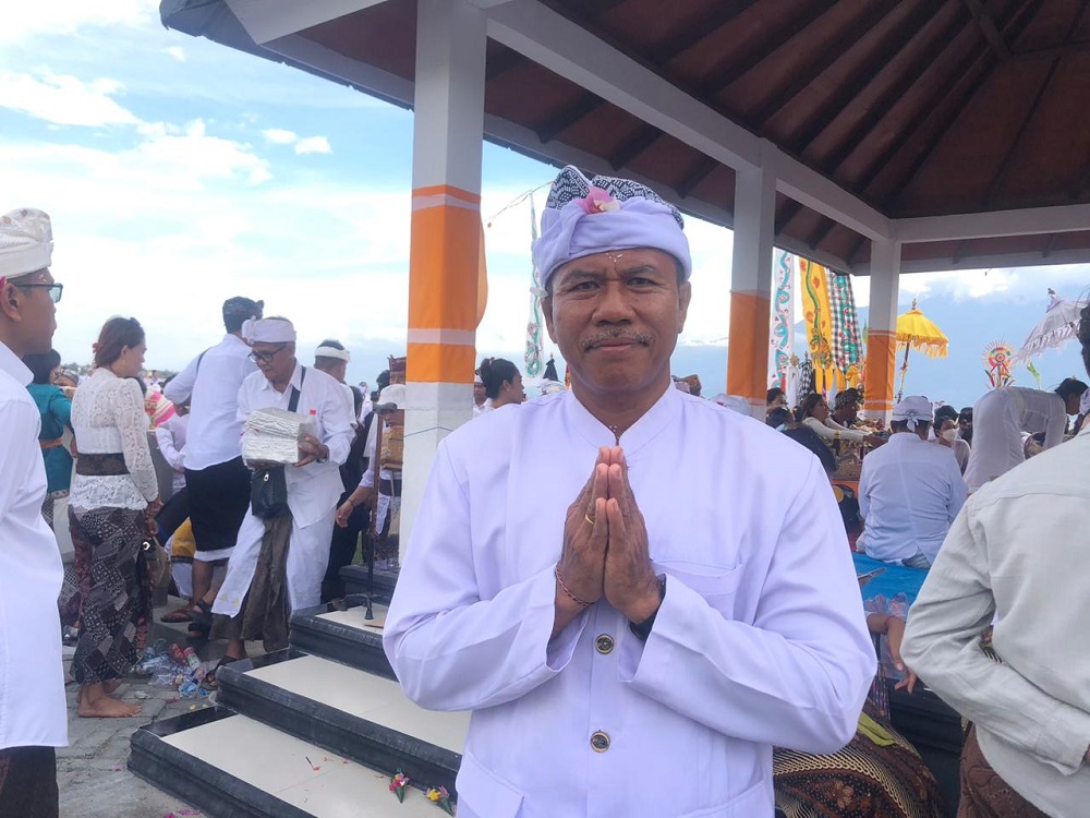 Ketua Parisada Hindu Dharma Indonesia (PHDI) Kota Palu, I Made Lungayasa