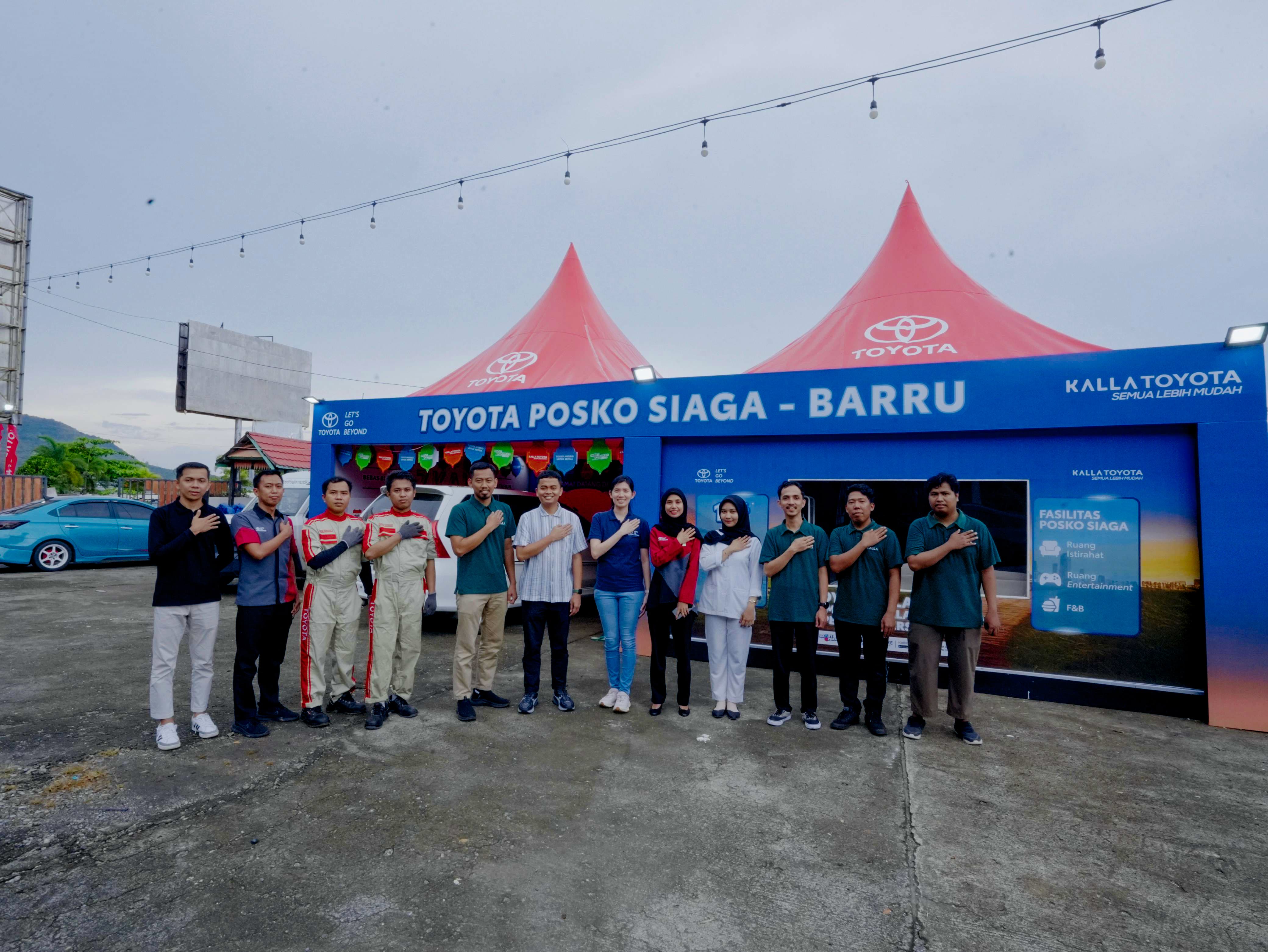 Melalui program &ldquo;Layanan Siaga Toyota&rdquo;, Kalla Toyota menghadirkan dukungan layanan menyeluruh di sepanjang jalur utama mudik.