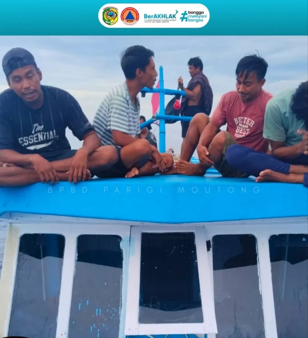 Kapal nelayan Elnas III ditemukan selamat di perairan Tanjung Malakosa usai dilaporkan hilang kontak, seluruh kru dalam kondisi sehat.