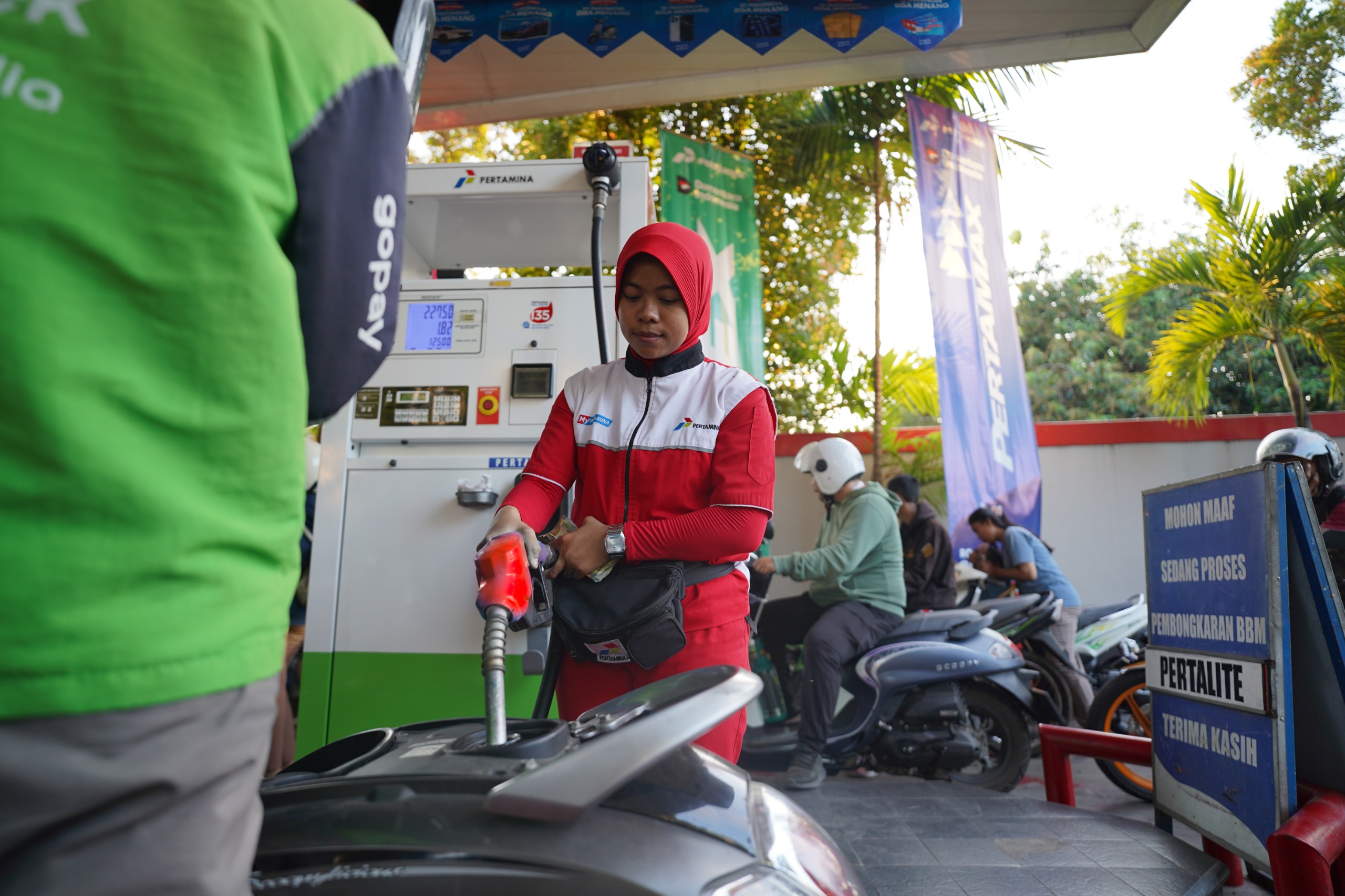 Ketersediaan stok BBM jenis Pertamax Turbo di wilayah Kota Makassar dalam kondisi aman dan terkendali.