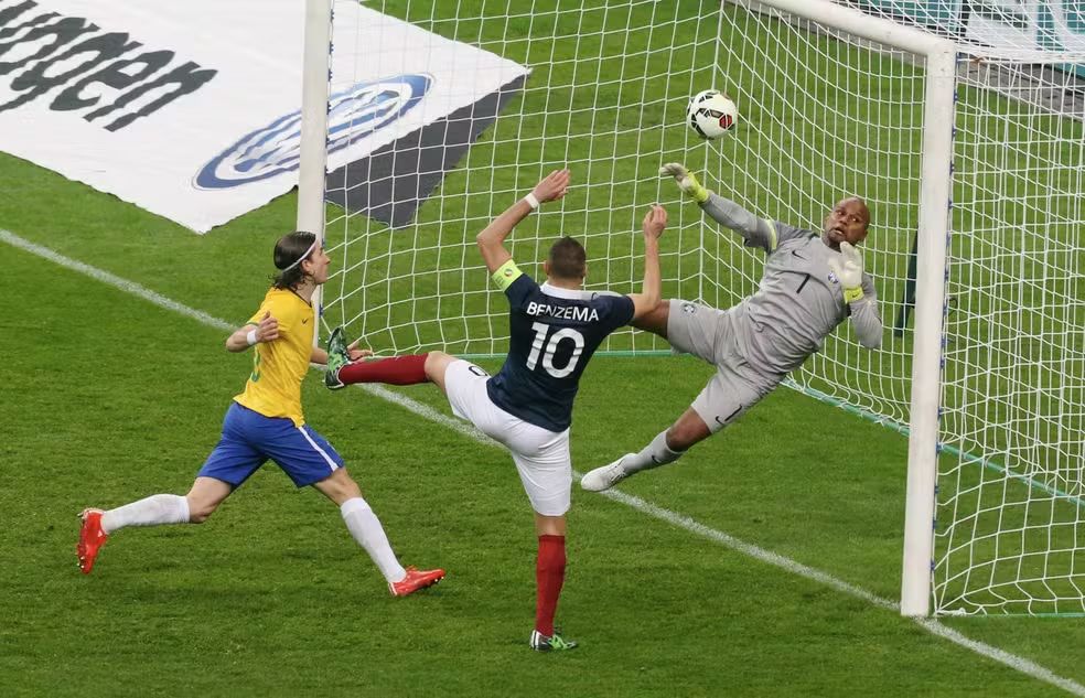 Pertemuan antara Prancis dan Brasil.