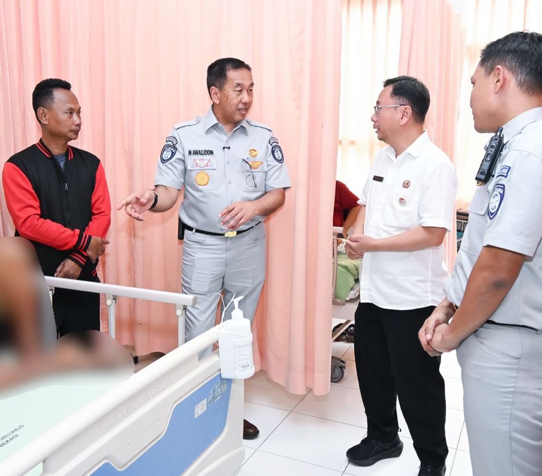 Kunjungan Langsung oleh Direktur Utama PT. Jasa Raharja, Muhammad Awaluddin pada Rabu (25/3/2026).