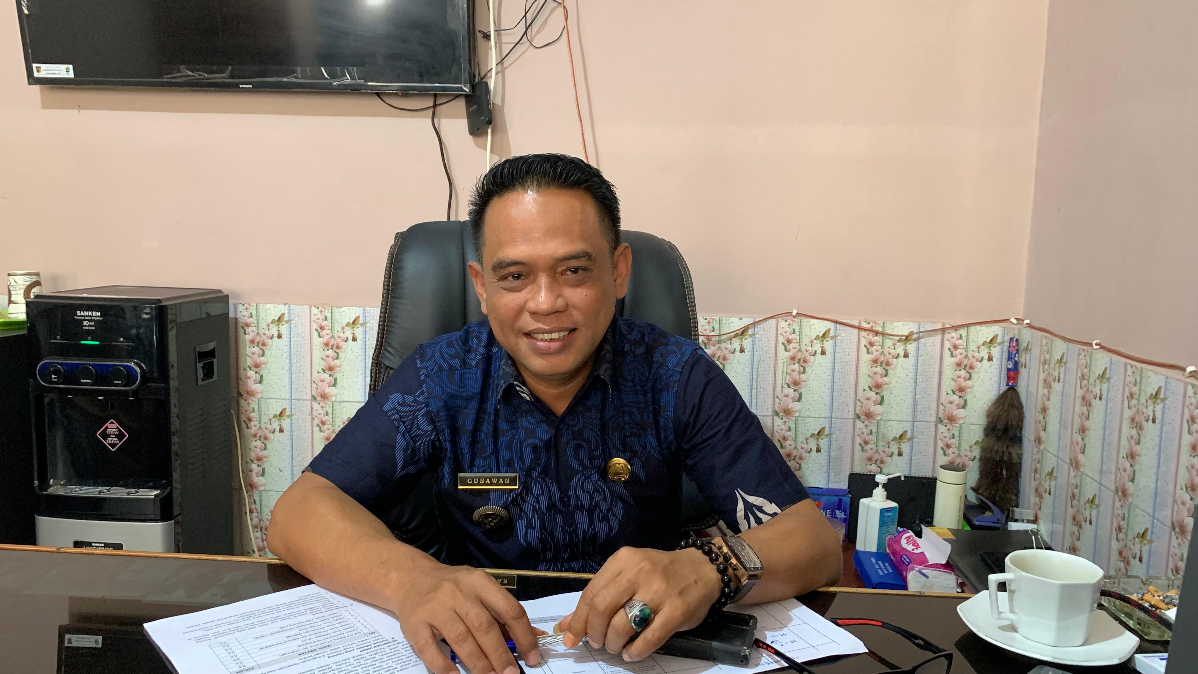 Camat Palu Timur, Gunawan.
