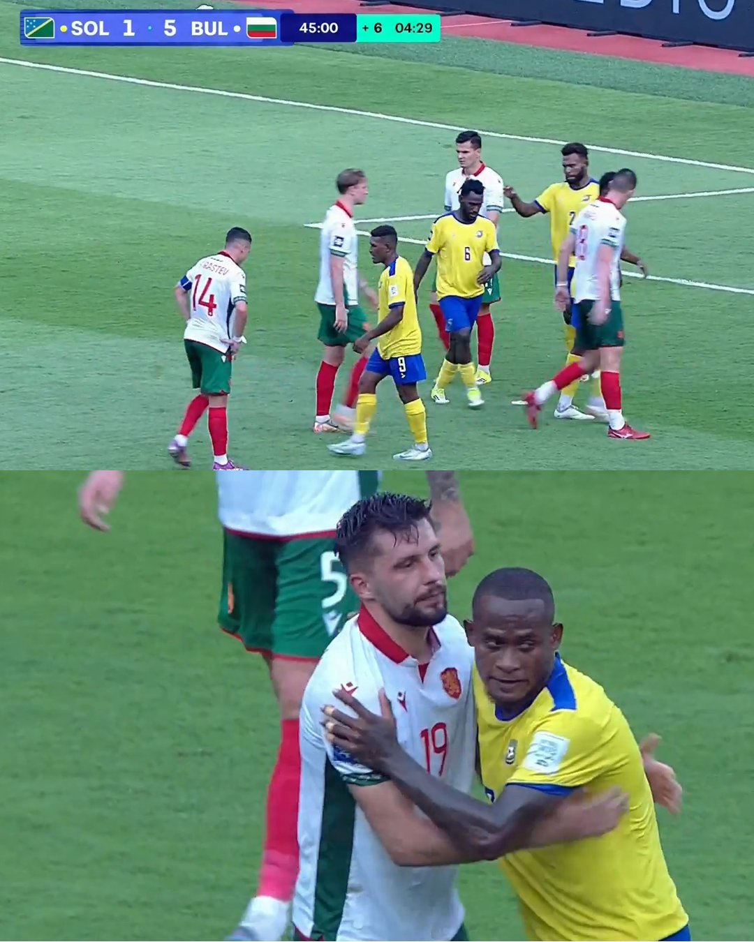 Timnas Bulgaria tampil dominan pada babak pertama laga persahabatan kontra Kepulauan Solomon.