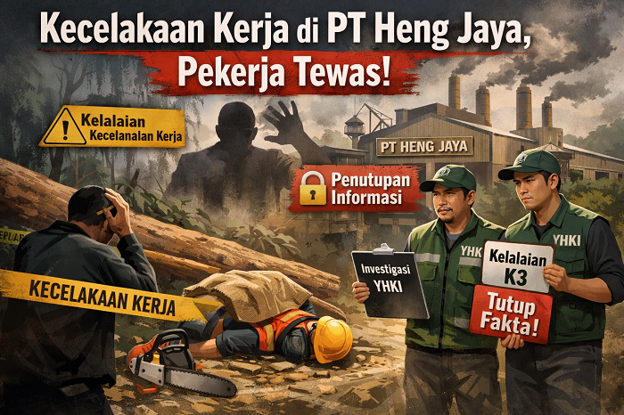 Ilustrasi Kecelakaan kerja di PT Heng Jaya
