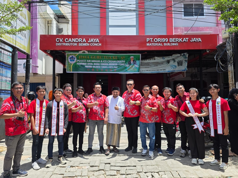 PSMTI, APINDO, dan Vihara Karuna Dipa siapkan posko gratis untuk jamaah Haul Guru Tua ke-58 di Palu.