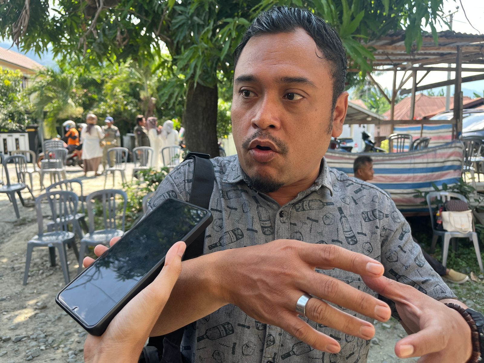 Arifin (FOTO: ANGEL SUMBARA/RADAR PALU).