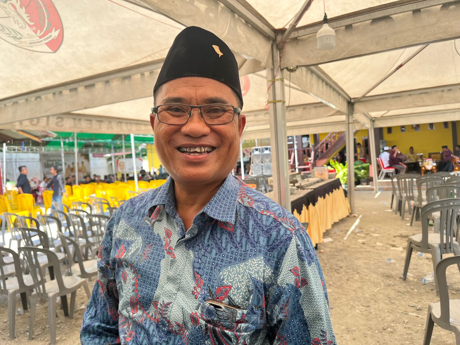 Samuel Yansen Pongi (FOTO: ANGEL SUMBARA/RADAR PALU).