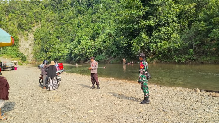 SUNGAI: Inilah sungai Solonsa, TKP peristiwa.(FOTO: SUPRIYONO/RADAR PALU)&nbsp;  