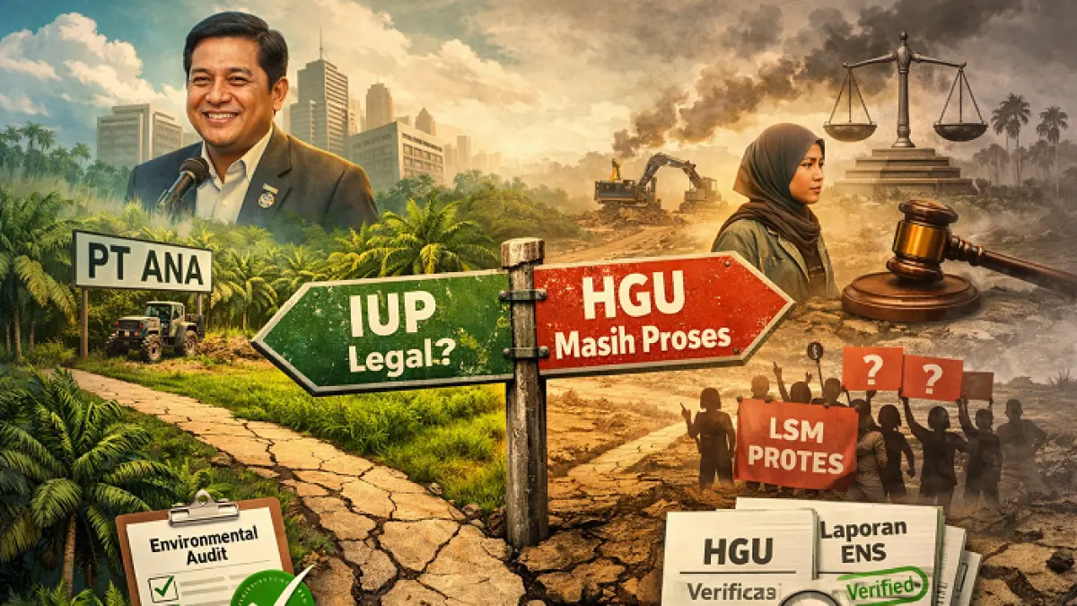 Ilustrasi menggunakan AI