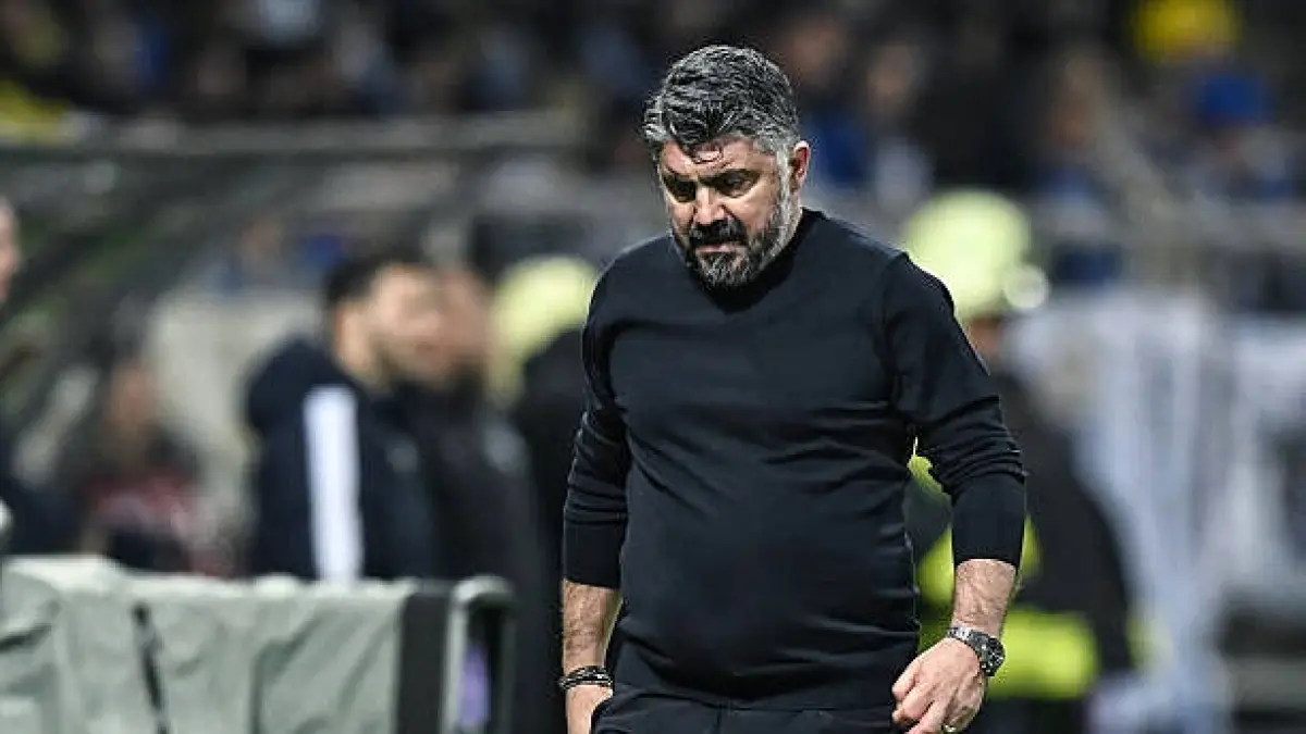 Gennaro Gattuso dipastikan akan mengakhiri masa jabatannya sebagai pelatih kepala timnas Italia.(Twitter/@NazionaleNews)
