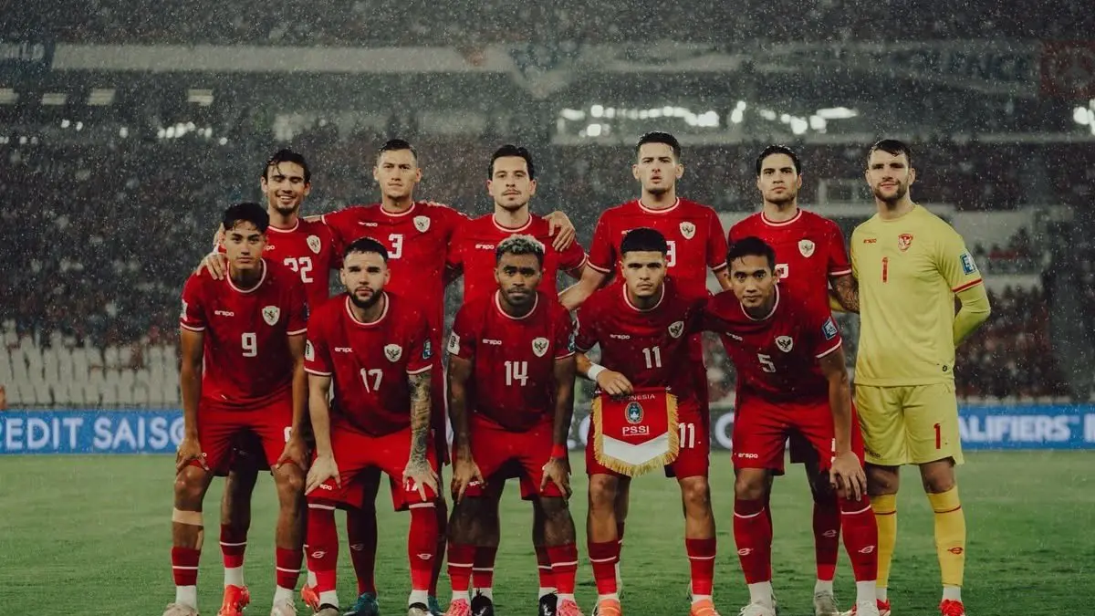 Timnas Indonesia.(Twitter/@utdfocusid)