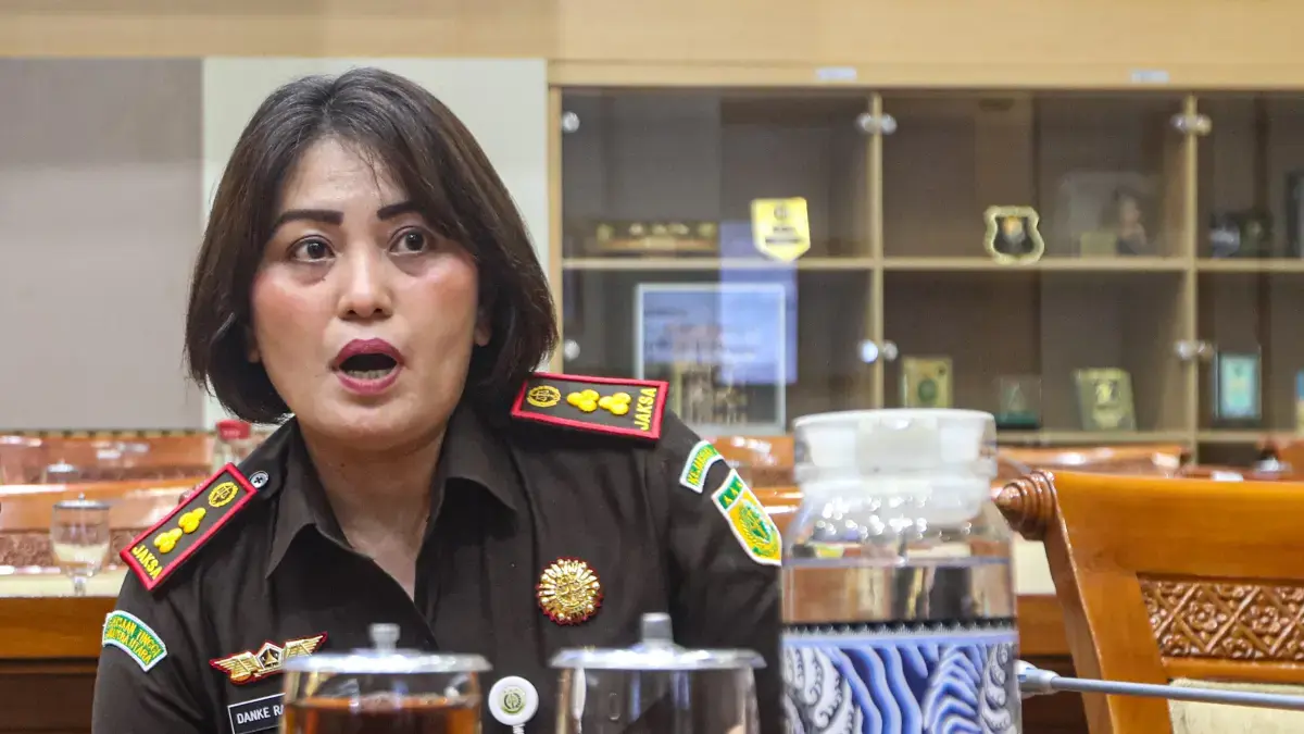 Kepala Kejaksaan Negeri Kabupaten Karo Danke Rajagukguk.(Salman Toyibi/Jawa Pos)