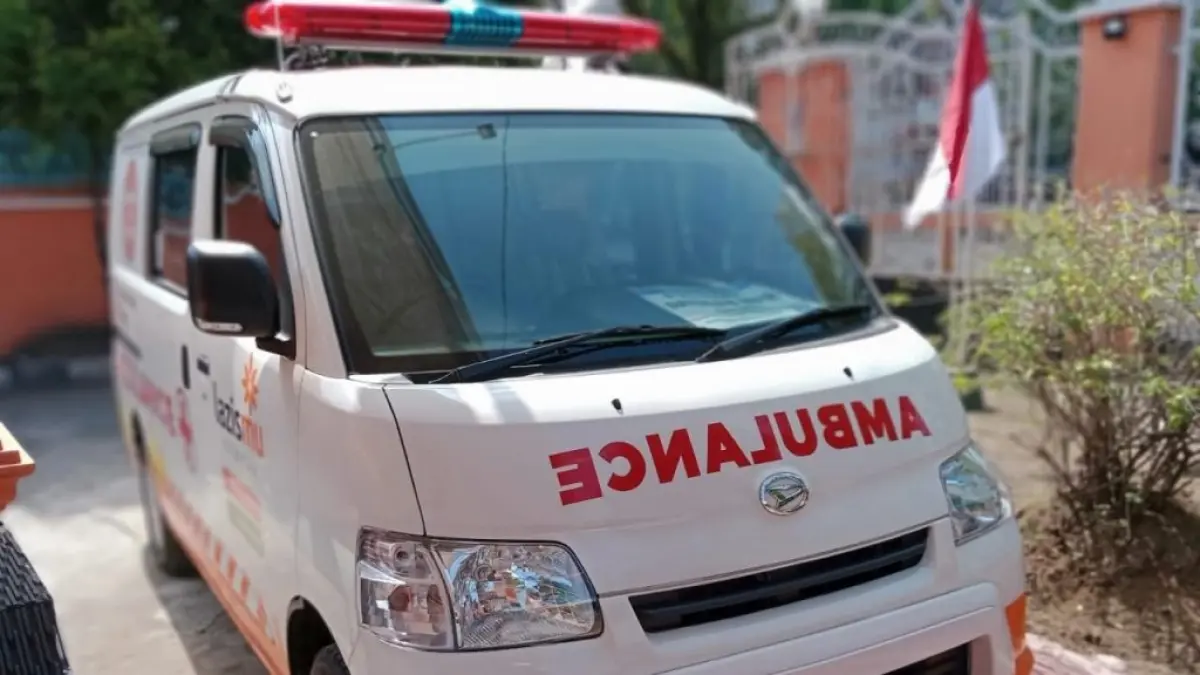 AMBULANS: Mobil ambulans.(FOTO: ISTIMEWA/RADAR PALU). 