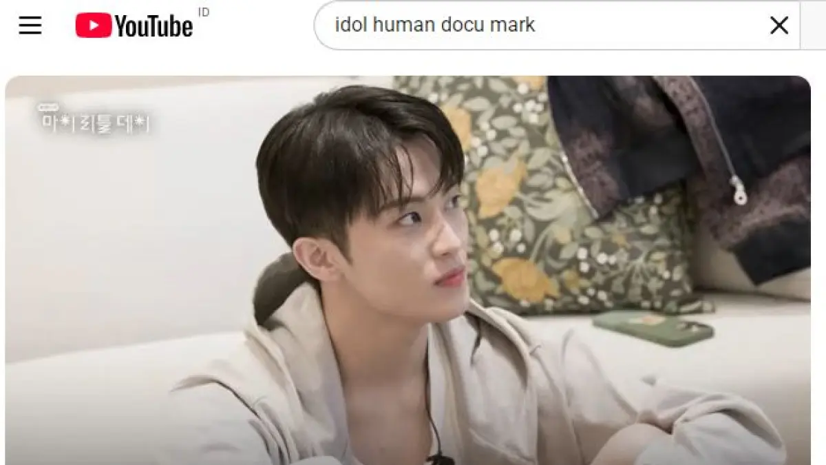 CURHAT: Saluran Youtube 아이돌 인간극장 (Idol Human Docu). Di rekaman video ini Mark Lee sempat Curhat soal rencana kehidupannya pascahengkang dari dunia Idol KPOP.(Foto: tangkapan layar Youtube).