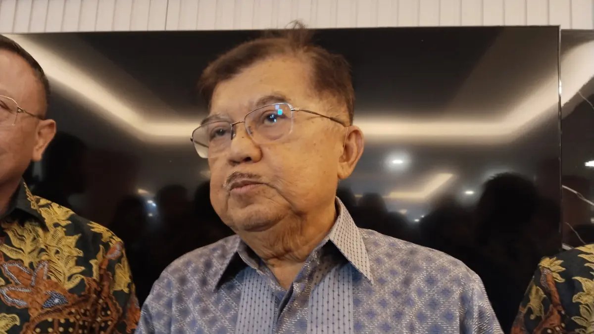 Eks Wakil Presiden RI ke-10 dan ke-12, Jusuf Kalla (Novia Herawati/ JawaPos.com)

