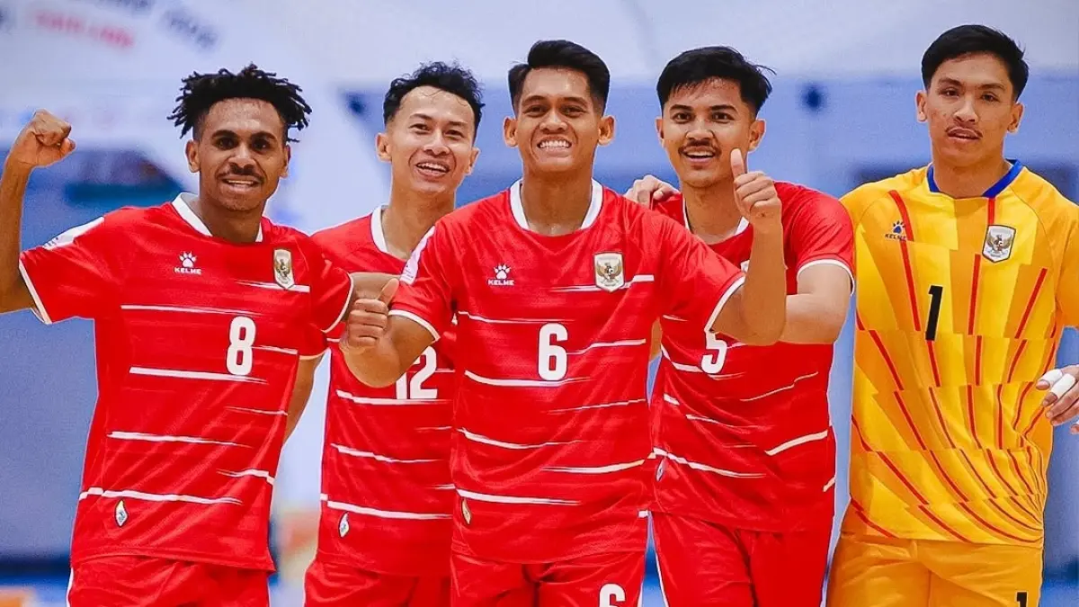 Berdasarkan klasemen sementara, Indonesia memimpin dengan selisih gol +7, disusul Australia (+1), Malaysia (-1), dan Brunei (-7).(Instagram/@timnasfutsal)