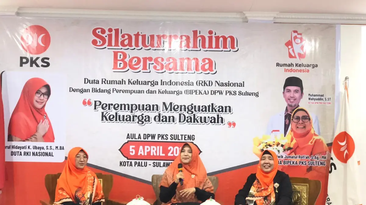 DPW PKS Sulteng menggelar silaturahim dan launching Duta RKI di Palu, Minggu (5/4/2026). (Annisa Wibdy)