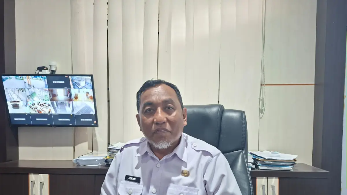 Pelaksana Tugas Kepala Dinas Perkim Kota Palu, Irvan. (Annisa Tri Yusnida  RADAR PALU)