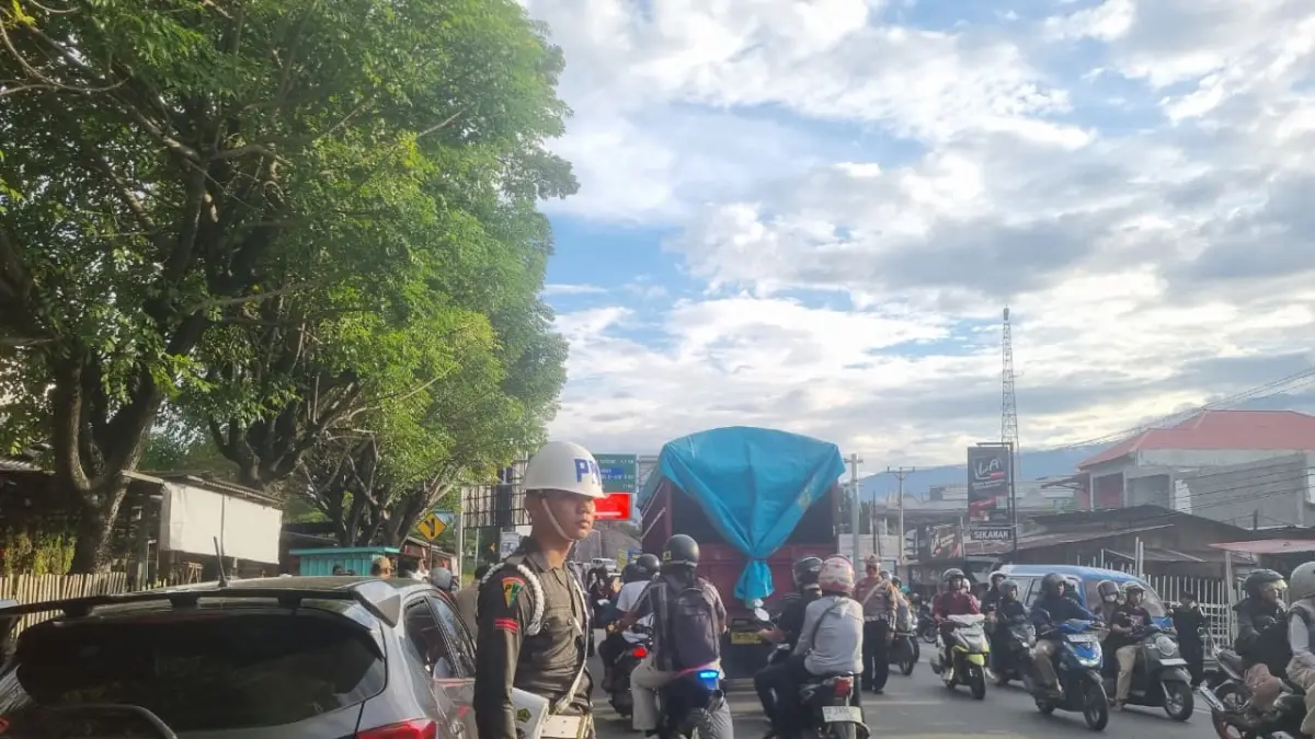 Operasi terpadu gakkum di Kota Palu melibatkan Polisi Militer.