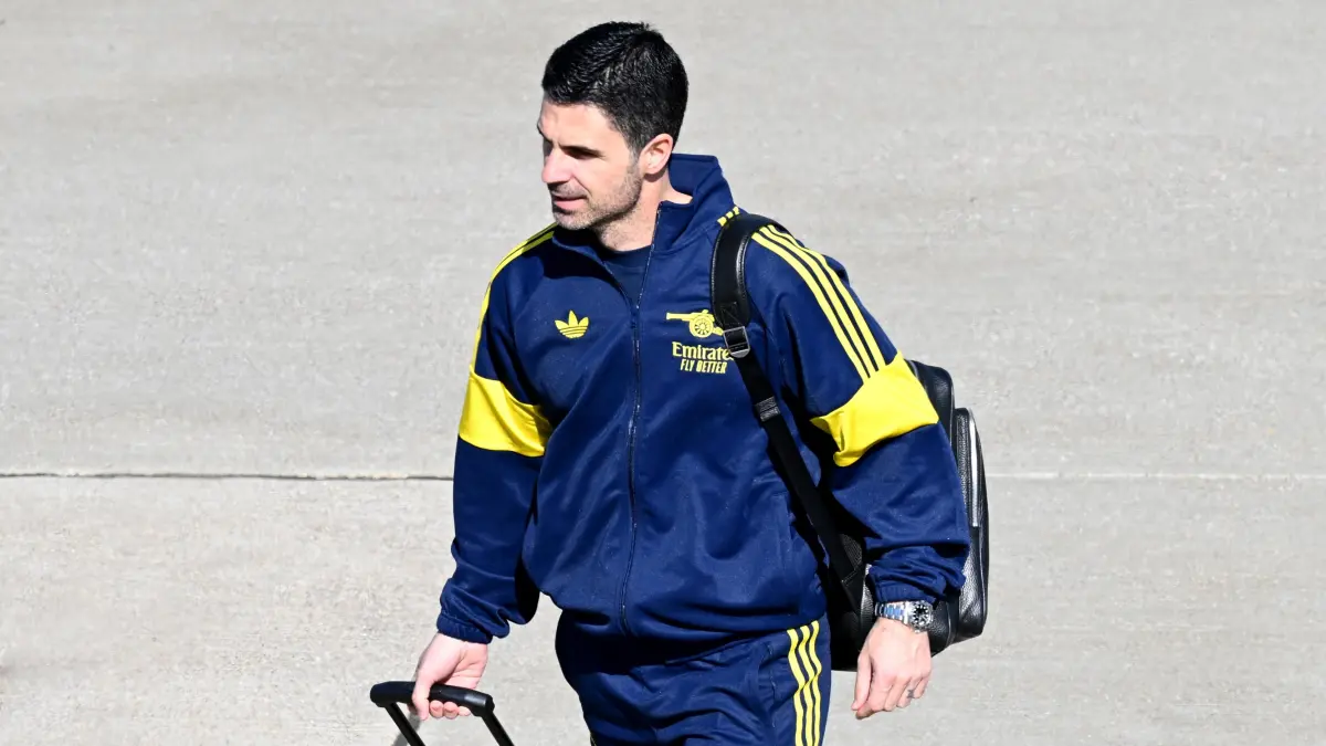 Pelatih Arsenal, Mikel Arteta.(Twitter/@Arsenal)